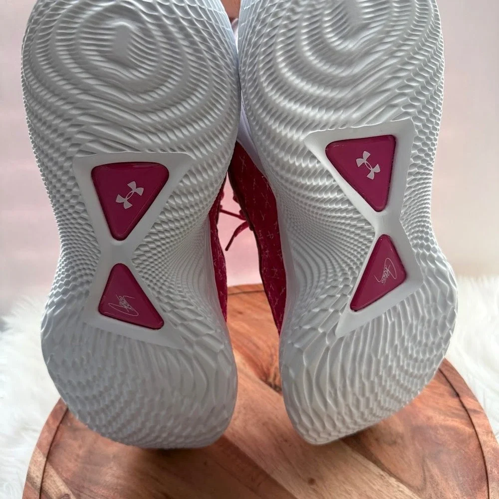 Under Armour Curry‎ 9 Tropical Pink /White -Basketball Shoes Men's Size 17 US